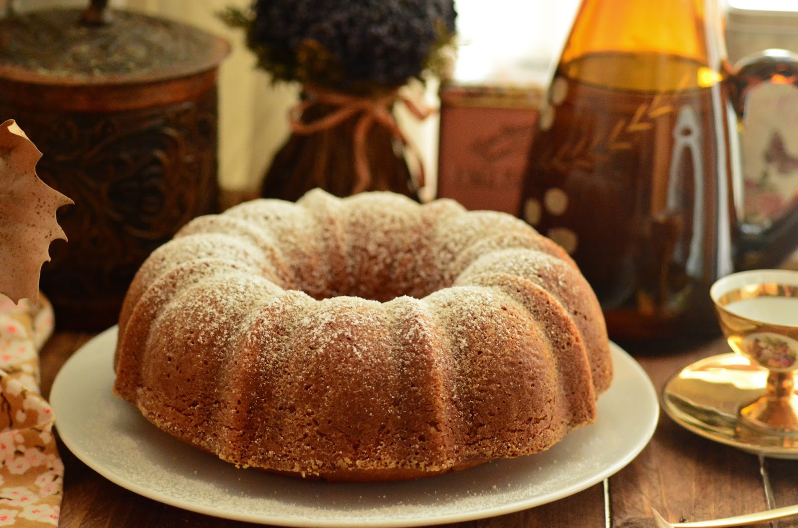 香蕉核桃 Bundt 蛋糕：颜值和美味的双重暴击！
